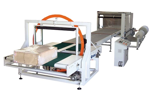 Single Stretch Wrapping Machine and Auto Packing Line Utilized
