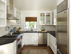 modern small kitchen spacious