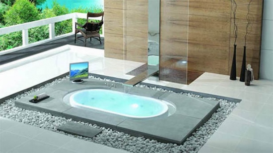 bathroom remodel with hot tub | AmazingONLY.com