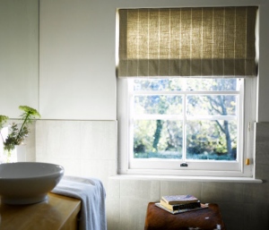 bathroom window blinds