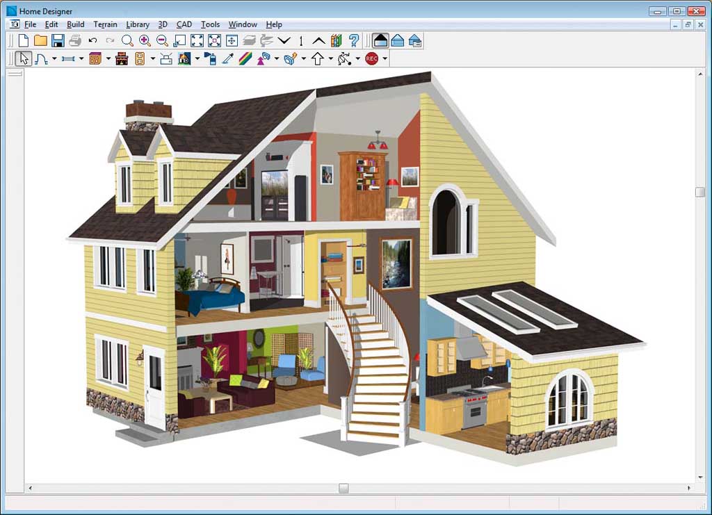 how to design a house with software