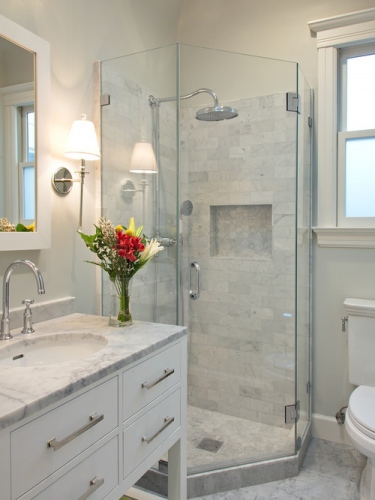 small bathroom remodeling ideas gray - Small Bathroom RemoDeling IDeas Gray 375x500