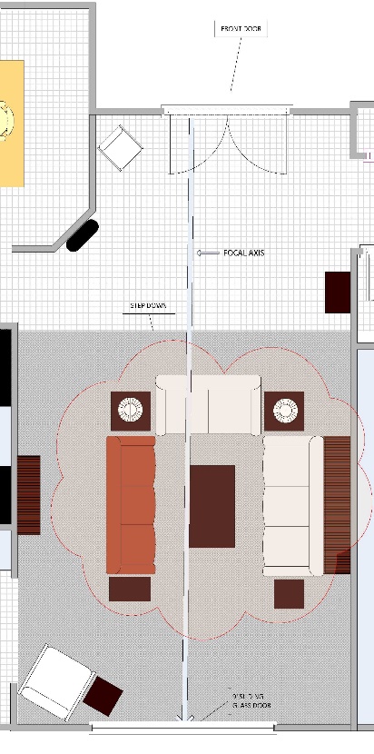 Furniture Layout For A Florida Home